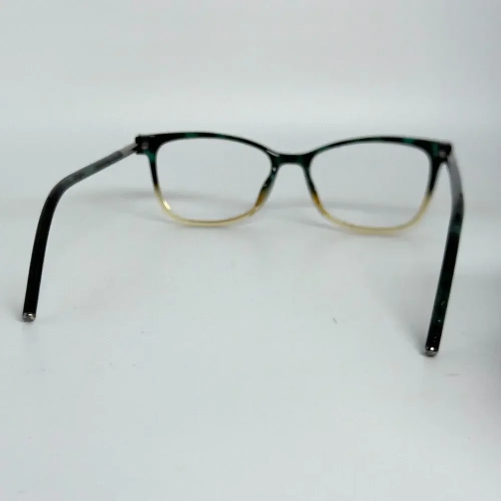 Marc Jacobs 50 TOZ Green Yellow‎ Cat Eye Eyeglasses Frames 52-15-150 H18031
